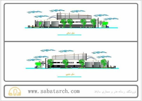 فایل اتوکد پلان سینما - تصویر 2