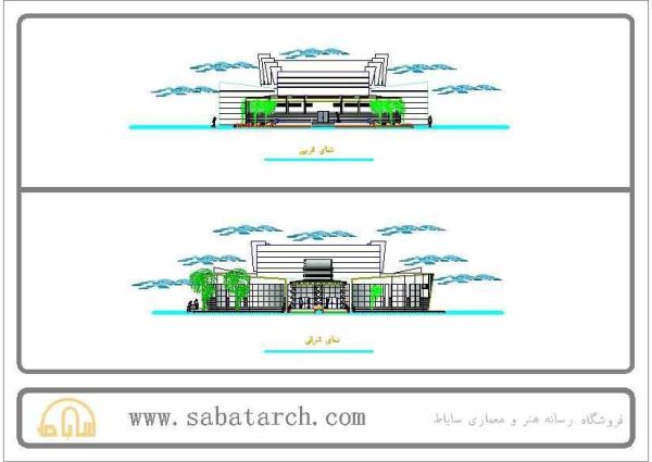 فایل اتوکد پلان سینما - تصویر 3