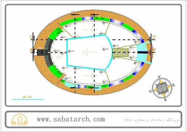 فایل اتوکد پلان سینما