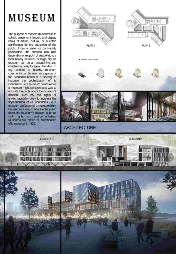 دانلود پوستر لایه باز معماری - 3