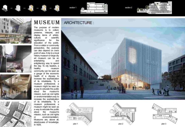 دانلود پوستر لایه باز معماری - 6